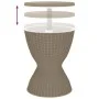 Light brown polypropylene 3-in-1 refrigerator table by vidaXL, Garden tables - Ref: Foro24-364158, Price: 144,44 €, Discount: %