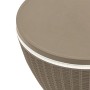Light brown polypropylene 3-in-1 refrigerator table by vidaXL, Garden tables - Ref: Foro24-364158, Price: 147,41 €, Discount: %