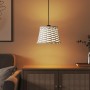 White wicker ceiling lamp shade Ø20x15 cm by vidaXL, Lampshades - Ref: Foro24-364365, Price: 15,67 €, Discount: %