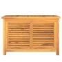 Garden storage box with solid teak bag 90x50x58 cm by vidaXL, Outdoor storage boxes - Ref: Foro24-363270, Price: 239,69 €, Di...