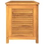 Garten-Aufbewahrungsbox mit massiver Teakholztasche 90x50x58 cm von vidaXL, Aufbewahrungsboxen für den Außenbereich - Ref: Fo...