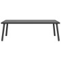 Anthrazitgrauer Garten-Couchtisch aus Stahl, 110 x 55 x 35 cm von vidaXL, Gartensets - Ref: Foro24-362813, Preis: 92,77 €, Ra...