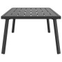 Anthrazitgrauer Garten-Couchtisch aus Stahl, 110 x 55 x 35 cm von vidaXL, Gartensets - Ref: Foro24-362813, Preis: 92,77 €, Ra...