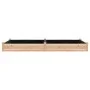 Flowerbed planter with solid fir wood lining 240x120x25 cm by vidaXL, Pots and planters - Ref: Foro24-364301, Price: 99,79 €,...