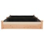 Flowerbed planter with solid fir wood lining 240x120x25 cm by vidaXL, Pots and planters - Ref: Foro24-364301, Price: 91,00 €,...