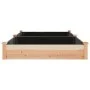 Flowerbed planter with solid fir wood lining 240x120x25 cm by vidaXL, Pots and planters - Ref: Foro24-364301, Price: 99,79 €,...