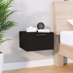 Schwarzer Wand-Nachttisch 34x30x20 cm von vidaXL, Schließfächer und Lagerschränke - Ref: Foro24-811378, Preis: 33,65 €, Rabat...