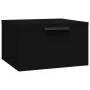 Black wall bedside table 34x30x20 cm by vidaXL, Lockers and storage cabinets - Ref: Foro24-811378, Price: 33,09 €, Discount: %