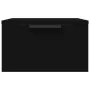 Black wall bedside table 34x30x20 cm by vidaXL, Lockers and storage cabinets - Ref: Foro24-811378, Price: 33,09 €, Discount: %
