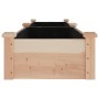 Flowerbed planter with solid fir wood lining 240x45x25 cm by vidaXL, Pots and planters - Ref: Foro24-364295, Price: 75,72 €, ...