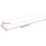 Wandregal aus dunkelbraunem, behandeltem Eichenholz 80x20x6 cm von vidaXL, Regale und Regale - Ref: Foro24-363781, Preis: 42,...