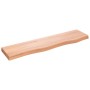 Light brown treated oak wood wall shelf 80x20x4cm by vidaXL, Shelves and shelves - Ref: Foro24-363660, Price: 50,99 €, Discou...