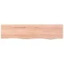 Estante de pared madera de roble tratada marrón claro 80x20x4cm de vidaXL, Estantes y estanterías - Ref: Foro24-363660, Preci...