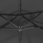 Sombrilla doble gris antracita 316x240 cm de vidaXL, Sombrillas - Ref: Foro24-362963, Precio: 124,85 €, Descuento: %