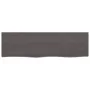 Dark brown treated oak wood wall shelf 100x30x(2-6)cm by vidaXL, Shelves and shelves - Ref: Foro24-363802, Price: 42,37 €, Di...
