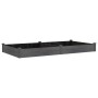 Flowerbed planter with gray fir wood lining 240x120x25 cm by vidaXL, Pots and planters - Ref: Foro24-364303, Price: 91,62 €, ...
