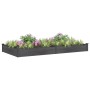 Blumenbeetkasten mit grauem Tannenholzbelag 240x120x25 cm von vidaXL, Töpfe und Pflanzgefäße - Ref: Foro24-364303, Preis: 91,...