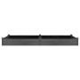Flowerbed planter with gray fir wood lining 240x120x25 cm by vidaXL, Pots and planters - Ref: Foro24-364303, Price: 91,62 €, ...