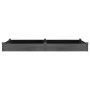 Flowerbed planter with gray fir wood lining 240x120x25 cm by vidaXL, Pots and planters - Ref: Foro24-364303, Price: 100,90 €,...