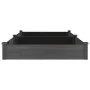 Flowerbed planter with gray fir wood lining 240x120x25 cm by vidaXL, Pots and planters - Ref: Foro24-364303, Price: 100,90 €,...