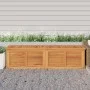 Garden storage box with solid teak bag 200x50x53 cm by vidaXL, Outdoor storage boxes - Ref: Foro24-363274, Price: 548,52 €, D...