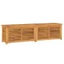Garden storage box with solid teak bag 200x50x53 cm by vidaXL, Outdoor storage boxes - Ref: Foro24-363274, Price: 548,52 €, D...