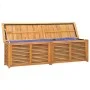 Garden storage box with solid teak bag 200x50x53 cm by vidaXL, Outdoor storage boxes - Ref: Foro24-363274, Price: 548,52 €, D...