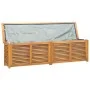 Garden storage box with solid teak bag 200x50x53 cm by vidaXL, Outdoor storage boxes - Ref: Foro24-363274, Price: 548,52 €, D...