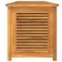 Garden storage box with solid teak bag 200x50x53 cm by vidaXL, Outdoor storage boxes - Ref: Foro24-363274, Price: 548,52 €, D...