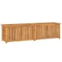Garden storage box with solid teak bag 200x50x53 cm by vidaXL, Outdoor storage boxes - Ref: Foro24-363274, Price: 548,52 €, D...