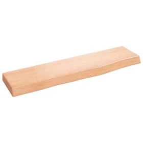 Light brown treated oak wood wall shelf 40x10x2cm by vidaXL, Shelves and shelves - Ref: Foro24-363620, Price: 16,29 €, Discou...