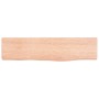 Estante de pared madera de roble tratada marrón claro 40x10x2cm