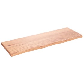 Wandregal aus hellbraun behandeltem Eichenholz, 80 x 30 x 2 cm von vidaXL, Regale und Regale - Ref: Foro24-363662, Preis: 46,...