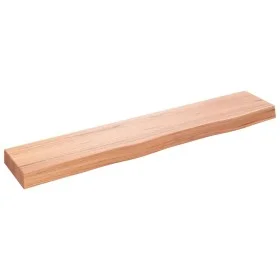 Wandregal aus hellbraun behandeltem Eichenholz, 100 x 20 x 6 cm von vidaXL, Regale und Regale - Ref: Foro24-363679, Preis: 60...