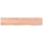 Wandregal aus hellbraun behandeltem Eichenholz, 100 x 20 x 6 cm von vidaXL, Regale und Regale - Ref: Foro24-363679, Preis: 61...