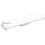 Wandregal aus hellbraun behandeltem Eichenholz, 100 x 20 x 6 cm von vidaXL, Regale und Regale - Ref: Foro24-363679, Preis: 60...