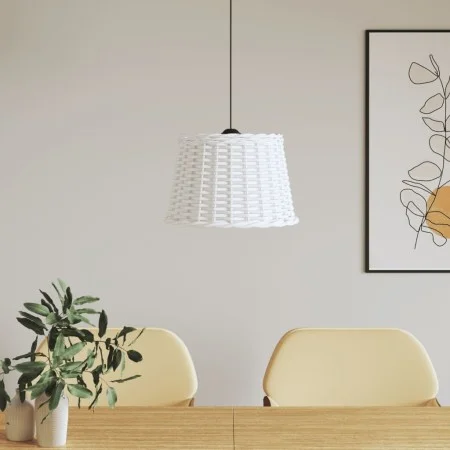 White wicker ceiling lamp shade Ø40x26 cm by vidaXL, Lampshades - Ref: Foro24-364369, Price: 37,78 €, Discount: %