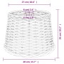 White wicker ceiling lamp shade Ø40x26 cm by vidaXL, Lampshades - Ref: Foro24-364369, Price: 38,38 €, Discount: %