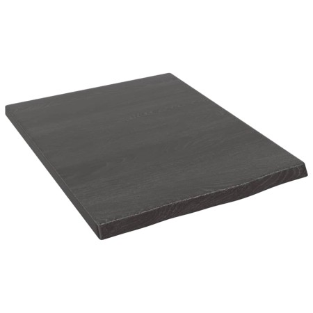 Dark brown treated oak wood wall shelf 40x50x2 cm by vidaXL, Shelves and shelves - Ref: Foro24-363752, Price: 33,72 €, Discou...