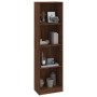 4-tier oak brown plywood shelf 40x24x143 cm by vidaXL, Bookcases and shelves - Ref: Foro24-816067, Price: 54,67 €, Discount: %