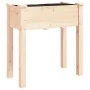 Planter with interior lining solid fir wood 71x37x76 cm by vidaXL, Pots and planters - Ref: Foro24-364230, Price: 53,40 €, Di...