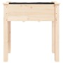 Pflanzgefäß mit Innenverkleidung aus massivem Tannenholz 71x37x76 cm von vidaXL, Töpfe und Pflanzgefäße - Ref: Foro24-364230,...