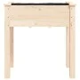 Planter with interior lining solid fir wood 71x37x76 cm by vidaXL, Pots and planters - Ref: Foro24-364230, Price: 53,40 €, Di...