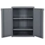 Storage cabinet for garden in grey PP rattan 65x45x88 cm by vidaXL, Lockers and storage cabinets - Ref: Foro24-364062, Price:...