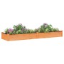 Blumenbeetkasten mit brauner Tannenholzverkleidung, 240 x 60 x 25 cm von vidaXL, Töpfe und Pflanzgefäße - Ref: Foro24-364299,...