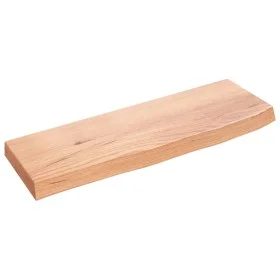 Wandregal aus hellbraun behandeltem Eichenholz, 60 x 20 x 4 cm von vidaXL, Regale und Regale - Ref: Foro24-363642, Preis: 38,...