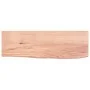 Light brown treated oak wood wall shelf 60x20x4cm by vidaXL, Shelves and shelves - Ref: Foro24-363642, Price: 38,71 €, Discou...