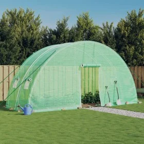 Gewächshaus mit grüner Stahlkonstruktion 12 m² 6x2x2,85 m von vidaXL, Gewächshäuser - Ref: Foro24-364089, Preis: 207,64 €, Ra...