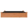 Flowerbed planter lined with solid brown fir wood 120x120x25cm by vidaXL, Pots and planters - Ref: Foro24-364293, Price: 77,2...