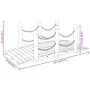 Garden bridge with chains solid fir wood 150x67x56cm by vidaXL, garden bridges - Ref: Foro24-363358, Price: 138,86 €, Discoun...
